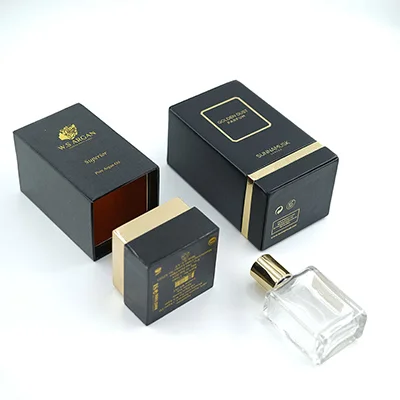 Customized Black Glossy Finish MDF Wood Cosmetic Perfume Case Box - China Fragrance  Box and Make up Box price
