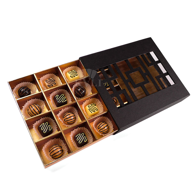 Wholesale Chocolate Truffle Packaging Boxes With Inserts