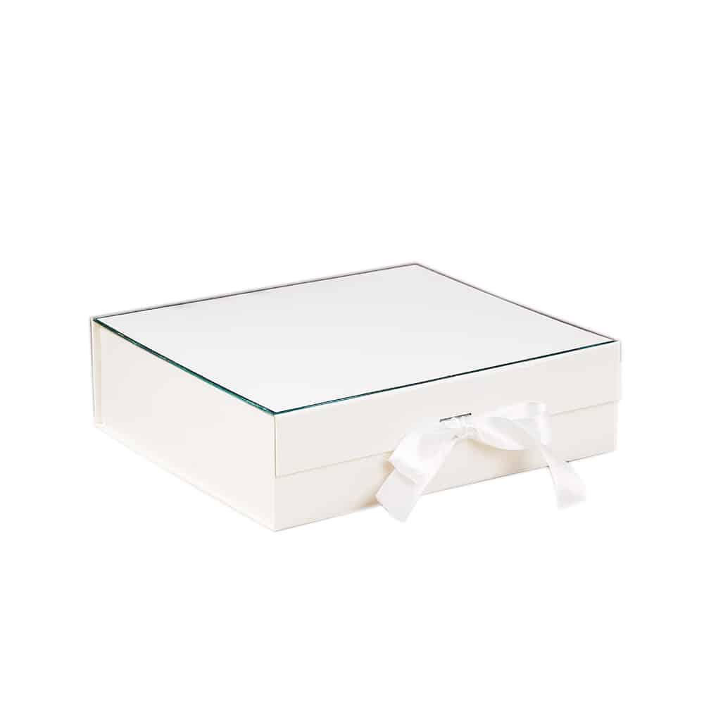 White Self Locking Foldable Box