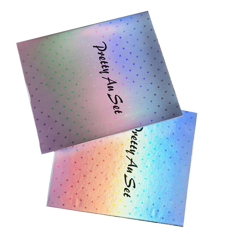 Custom printed holographic Eyeshadow Palette Set- Amazing 86 Colors
