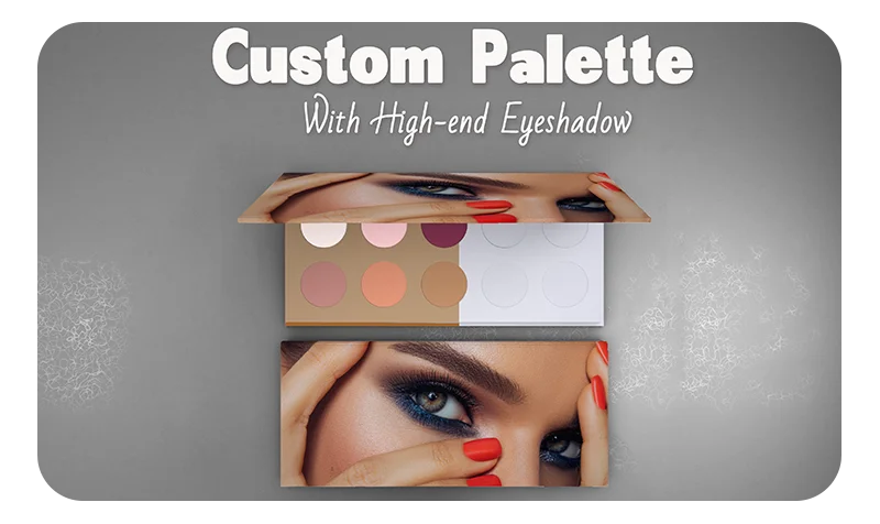 Buy Wholesale China Custom Empty Eyeshadow Palette Case,oem,morphe