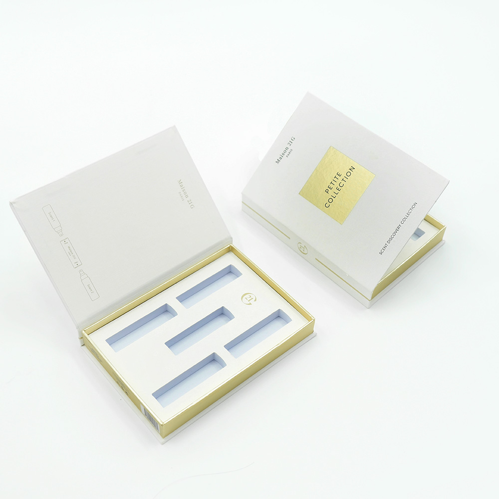 Custom Flip Top Perfume Sample Set Boxes