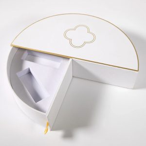 Custom Luxury Semicircle Drawer Cosmetics Gift Box