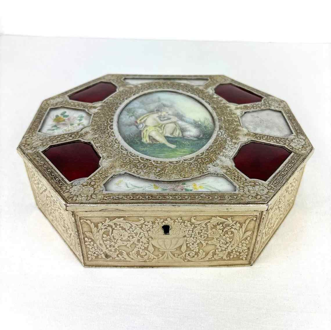 vintage metal jewelry box.jpg