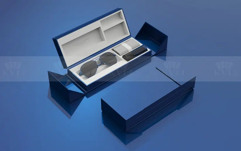 Two Door Open Glasses Case Eye Wear Display Box