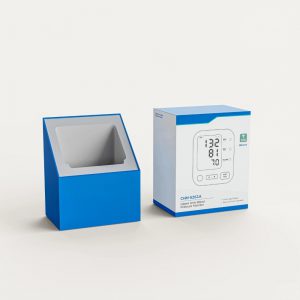 Custom Smart Home Blood Pressure Meter Monitor Packaging Box Healthy Monitor Packaging