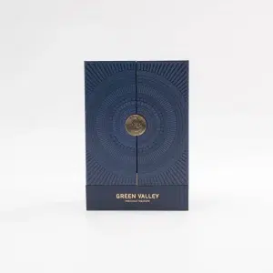 Navy Blue Two Door Open Perfume Box