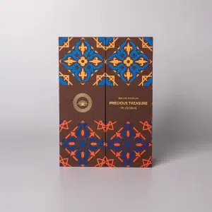 Double Door Opened Perfume Rigid Box High-end Popular Logo Printing Custom Perfume Box
